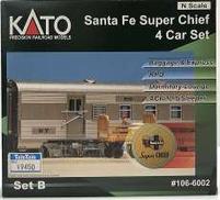 Santa Fe Super Chief B 4両セット|KATO