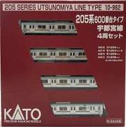 1/150 205系600番台タイプ 宇都宮線 4両セット|KATO