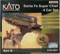 Santa Fe Super Chief A 4両セット|KATO