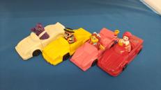 ハッピーセット プルバックカー 4種セット|マクドナルド