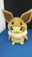 イーブイポンチョのピカチュウ　ぬいぐるみ|ポケモン