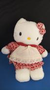 チェックエプロンハローキティぬいぐるみ|SANRIO