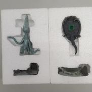 宇宙怪獣バイラス　突撃形態　ガメラ1968ダメージVER|イワクラ