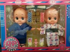 Q兵衛＆眞代(夏祭り/2体セット)|キューピー