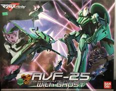 RVF-25 メサイアバルキリー ルカ機 with ゴースト|BANDAI