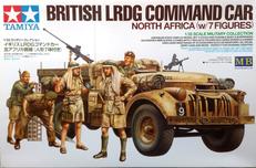 イギリス LRDGコマンドカー 北アフリカ戦線(人形7体付き|TAMIYA