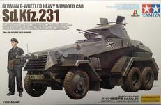 ドイツ 6輪装甲車 Sd.Kfz.231|TAMIYA