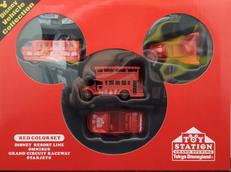 ディズニービークルコレクション チョロQ レッドカラーセット|TOMY