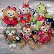 香港ディズニー15周年ぬいチャームコンプセット|DISNEY