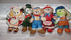 上海ディズニーオータム・ダッフィーぬいキーセミコンプセット|DISNEY