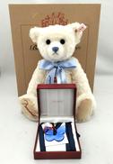 【シュタイフ】バカラ　テディベア 2003年 ホワイト|STEIFF