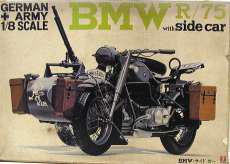 1/8 BMW R/75 サイド・カー|BANDAI