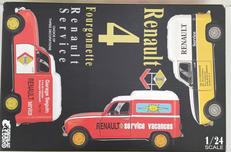 1/24 RENAULT 4 FOURGONNETTE|エブロ