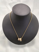 3連リングネックレス|COACH