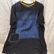 デニム切替Tシャツ|DIESEL