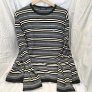 ボーダー長袖ニット|BURBERRY BLACK LABEL