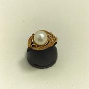 K18石付きリング|NO ID