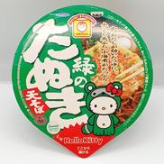 ハローキティ+東洋水産マルちゃん キティ(緑のたぬき)|バンプレスト