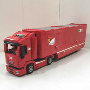 F1　4T & スクーデリア・フェラーリ トラック|LEGO