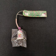 ご当地キティ　信州限定　軽井沢バージョン　値付けストラップ|はっぴぃえんど