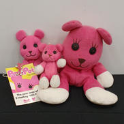 POSTPET モモ ぬいぐるみセット|---