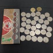 開いてバトル!メタルコイン&ポケットフォルダー|明治乳業