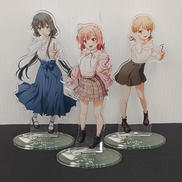 俺ガイル アクリルスタンド 3種セット|小学館