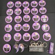 ワイテルズ 缶バッジ等グッズセット|----