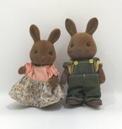 シルバニア ブラウンうさぎ|エポック社