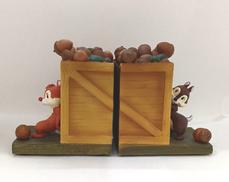 チップとデールブックエンド|DISNEY