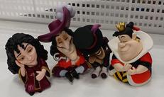 ゴーテル，ハートの女王，フック船長，ドクター・ファシリエ全4|タカラトミーアーツ