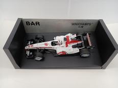 J.ヴィルヌーヴ BAR HONDA 03 タバコ仕様 ジャック・ビルヌーブ BAR ホンダ 03 2台セット 1/18 ＆ 1/43