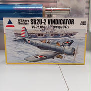 SB2U-2 VINDICATOR VS-72,USS WA|ACCURATE MINIATURES