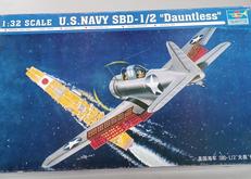 1/32 U.S.NAVY SBD-1/2 Dauntles|TRUMPETER