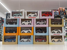 プルバックカー15台セット|TOYOTA