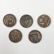 てれびくん特製 守護獣メダル|小学館