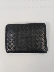 2つ折り財布　BLK|BOTTEGA VENETA