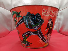 鉄人28号ブリキ製バケツ|タカトク