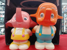 サトちゃん＆サトコちゃん貯金箱|佐藤製薬