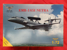 エンブラエルEMB-145I NETRA早期警戒管制機|ソヴァーM/モデルスビット