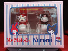 マイメロディ(赤メロVER.)ラブリック＆クロミ　ベアブリッ|メディコム・トイ