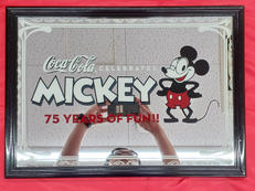 コカ・コーラ　ミッキーマウス75周年パブミラー|ペニージャパン