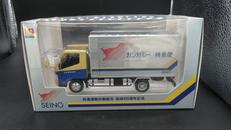 西濃運輸 カンガルー特急便トラック(シルバー×イエロー×ブル|西濃運輸/ミニチュアファクトリー