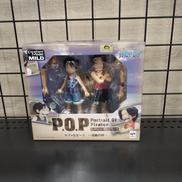 P.O.P　ルフィ＆エース|MEGAHOUSE