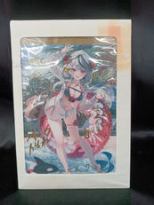 沙花叉クロヱ 箔押し複製サイン&直筆メッセージポストカード|ホロライブプロダクション