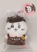 ちいかわ　カフェの店員さんマスコット|グレイ・パーカー・サービス