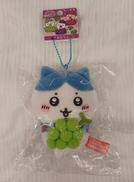 ハチワレ　ぶどう　ぬいぐるみキーチェーン|API