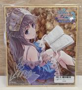 岸田メル直筆サイン入りオリジナルミニ色紙|コーエーテクモゲームス
