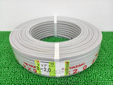 YAZAKI VVF(PBF) 3×2.0MM 【100M】|YAZAKI