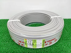 YAZAKI VVF(PBF) 3×2.0MM 【100M】|YAZAKI